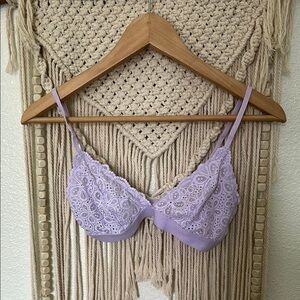 Colsie - S Lavender Lace Bralette